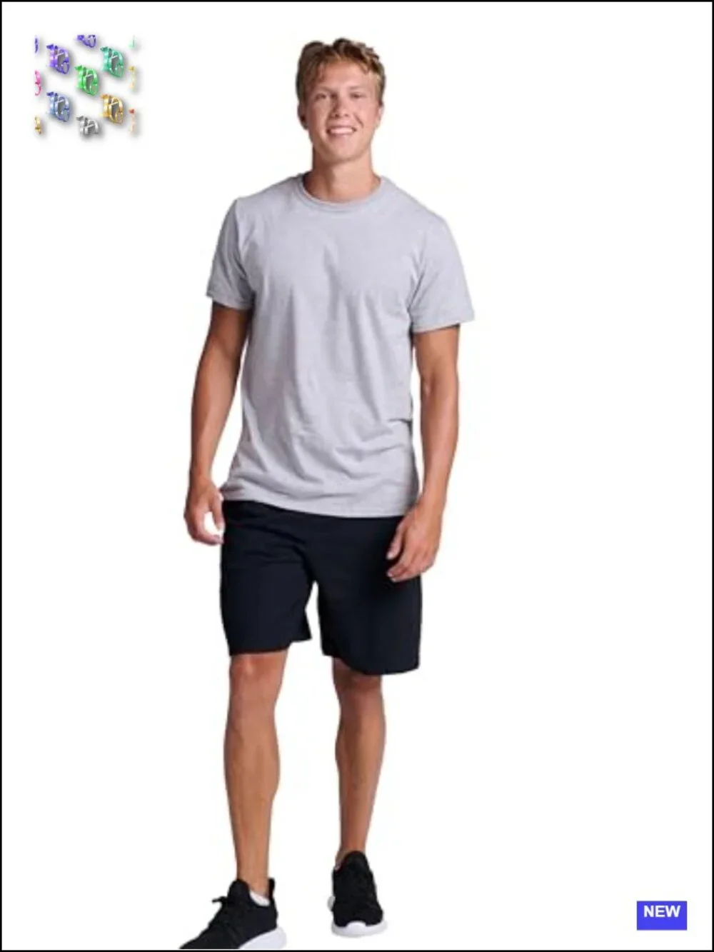 Relaxed Fit Cotton Shorts with Pockets, Adjustable Waist
